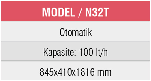 N-32T--Portakal Sıkma Makinesi