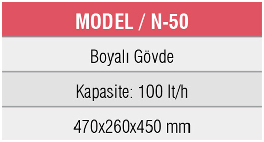 N-50-Katı Meyve/Sebze Sıkma Makinesi