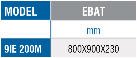 9IE 200M-Izgara(Düz)