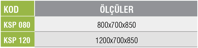 KSP-Sıcak Pleyt Ünitesi