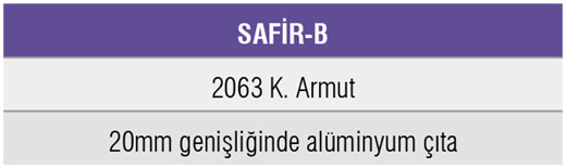 SAFIR-B -Pelilam Laminat Kaplama